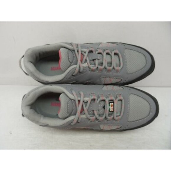 Aggressor Women's Steel Toe SP Safety Athletic Shoes 2501 Gray Pink Size 6.5M - Picture 4 of 8
